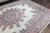 1970s Vintage Handmade Wool Cotton Pink Area Rug For Sale - Image 11 of 11