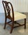Brown Vintage Set of 6 Chippendale Mahogany Dining Chairs - Attributed to Baker For Sale - Image 8 of 12
