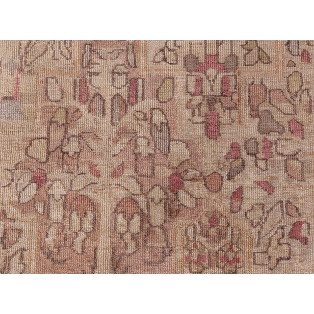 Persian Authentic Persian Kirman Hand Knotted Wool Rug For Sale - Image 3 of 5