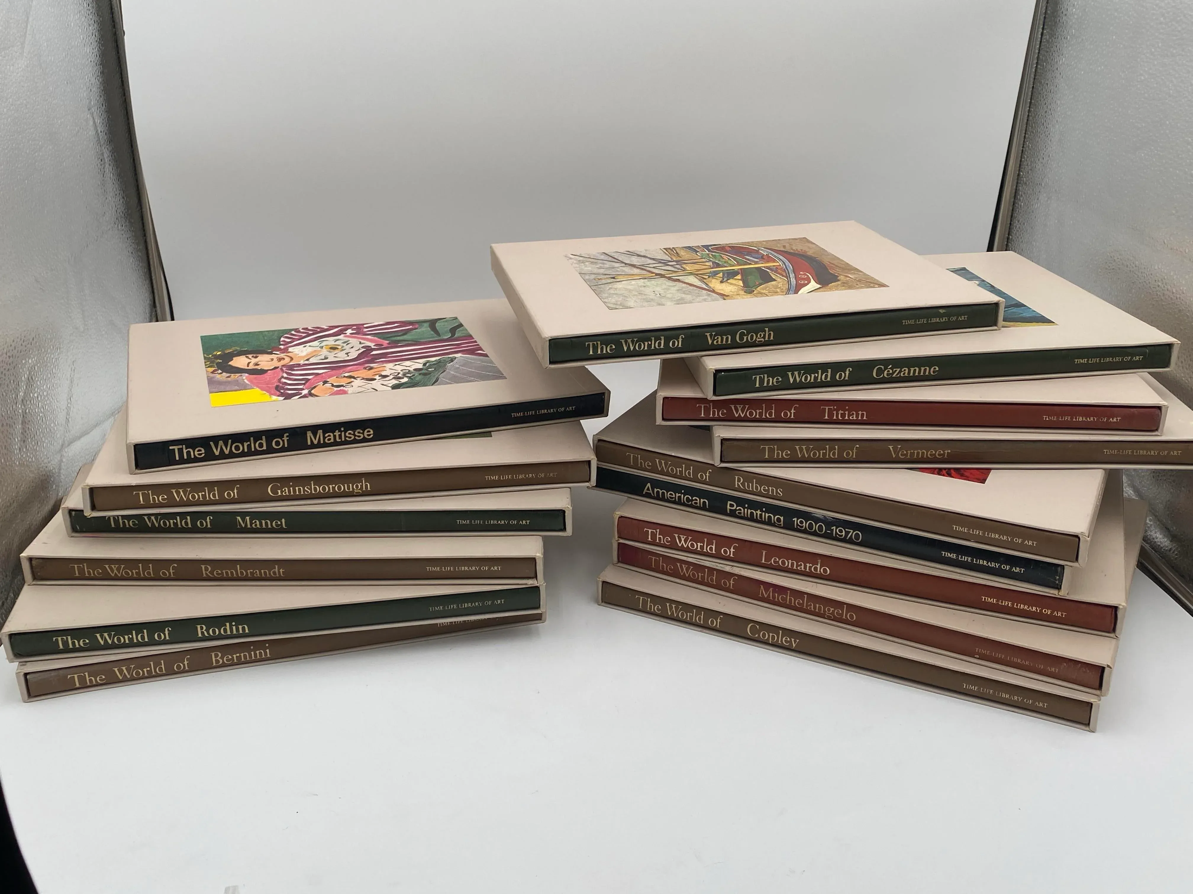 Set of 15 Time Life Library of Art Books, 1960s | Chairish