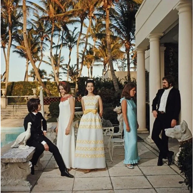 Palm Beach Debutantes 1968 by Slim Aarons Slim Aarons Limited Estate Edition Young debutantes in Palm Beach, Florida,...