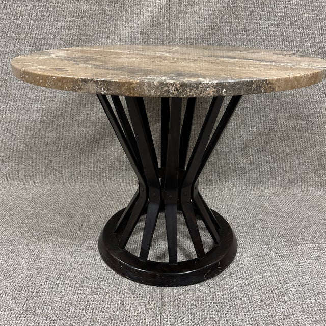 Mid-Century Modern 1950s Edward Wormley for Dunbar Side Table For Sale - Image 3 of 8