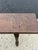 Hand Crafted Rustic Wooden Antique Benches -a Pair For Sale - Image 11 of 14