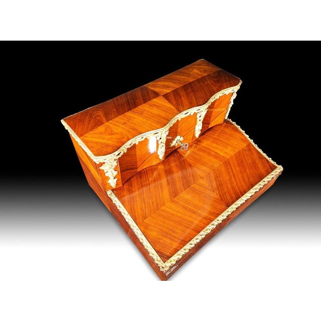 Brown Napoleon III Correspondence Box For Sale - Image 8 of 14