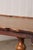 Brown Antique English Coffee Table With Scalloped Top + Carved Claw Feet For Sale - Image 8 of 9