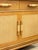 Vintage Coastal Wicker Rattan Blonde Buffet Natural Wood Two Drawer Cabinet For Sale - Image 17 of 18