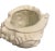 Great vintage planter in the shape of a Conch shell perfect for outdoor or indoor use. This piece has a glossy white glaze...