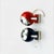 Space Age Red and Blue Eyeball Wall Lamps, 1970s, Set of 2 For Sale - Image 15 of 15