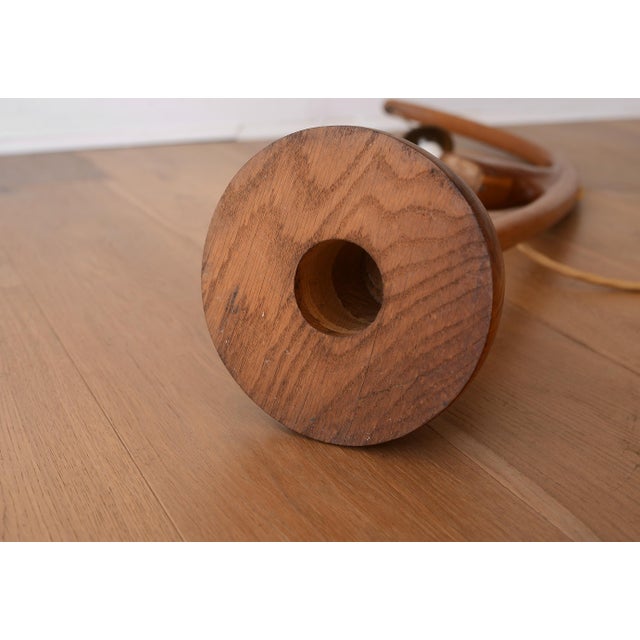 Vintage Danish Modern Sculptural Teak Floor Lamp For Sale - Image 18 of 18
