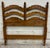 Brown Vintage Ethan Allen Heirloom Nutmeg Maple Twin Size Colonial Style Headboard For Sale - Image 8 of 10