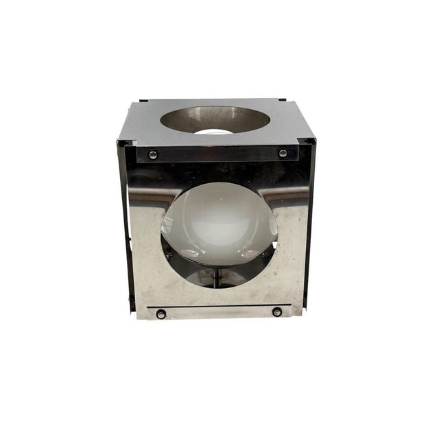 Space Age Cubic Table Lamp, Italy, 1970s For Sale - Image 13 of 14