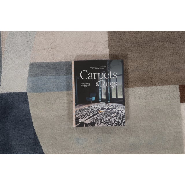 Rug & Kilim's Oversized Mid-Century Modern Square Rug in Bold Geometric Patterns For Sale - Image 9 of 9
