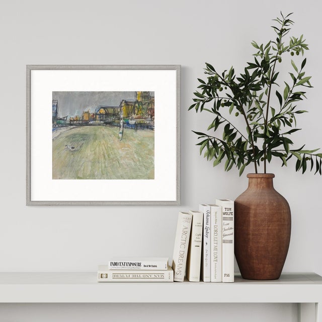 1959 Mixed Media Painting by Mid Century Illustrator Lawrence DiFiori For Sale - Image 10 of 10