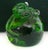 Chinese Liuli Gongfang Signed LTD Ed Art Glass Sculpture Green Pâte-De-Verre Crystal #92/3330 For Sale - Image 3 of 8
