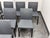 Metal Eq3 Frank Charcoal Dining Chairs, Set of Eight For Sale - Image 7 of 12
