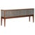 Brown Lala Walnut Bronze Metal Sideboard by Reda Amalou Design For Sale - Image 8 of 8