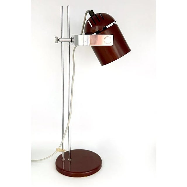 Mid-Century Table Lamp attributed to Stanislav Indra for Combi Lux, 1970s, in Flawless conditions. Designed 1970 to 1979...