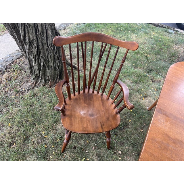 Set of vintage 1980s dining chairs with classic retro character and that warm, lived-in charm you can’t fake. These came...