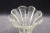 Beautiful Italian desgn mid-century Murano art glass transparent vase. This model vase designed by Ercole Barovier...