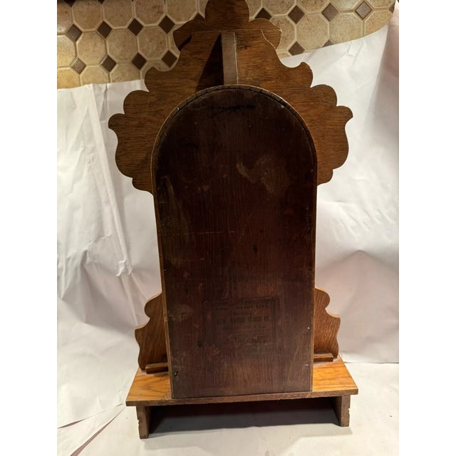 Late 19th Century 19th Century Parlor Mantel Clock by New Haven For Sale - Image 5 of 6