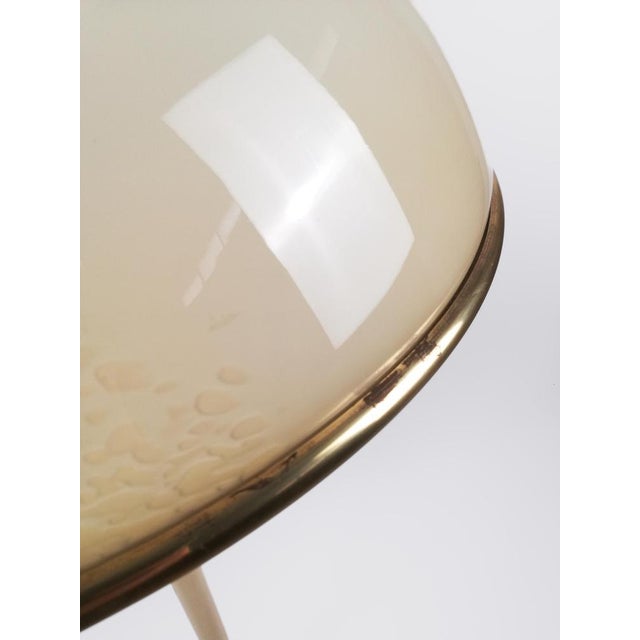 Italian Floor Lamp in Brass and Artistic Murano Glass attributed to F. Fabbian, 1970s For Sale - Image 18 of 18
