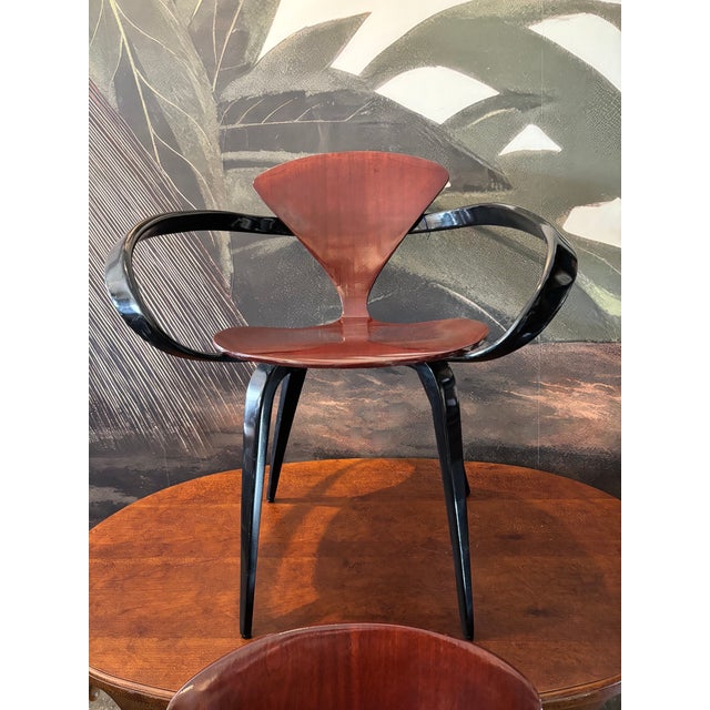 1960s 1960s Pair of Cherner Style Pretzel Armchairs For Sale - Image 5 of 5