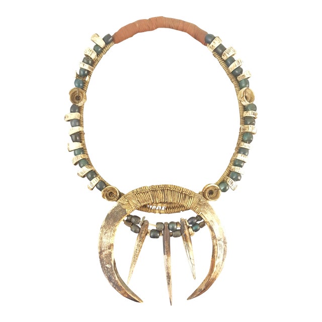 Antique Tribal Necklace Wall Art Chairish