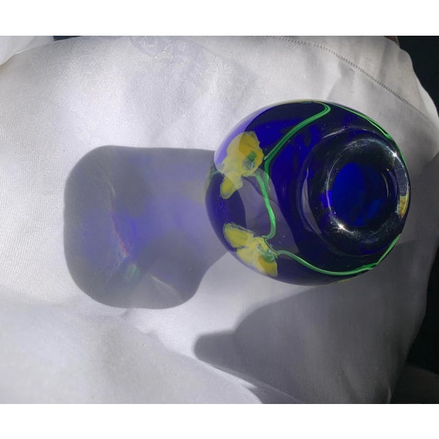 Murano Murano Glass Vase For Sale - Image 4 of 10