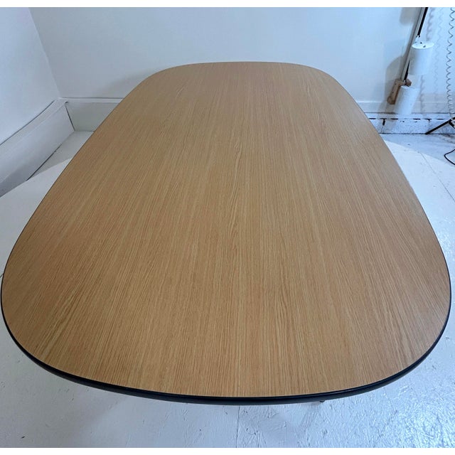 1980s Charles & Ray Eames for Herman Miller 6' Conference Dining Table For Sale - Image 12 of 12
