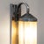 Functionalist Wall Light in Steel and Glass, 1930s For Sale - Image 4 of 6