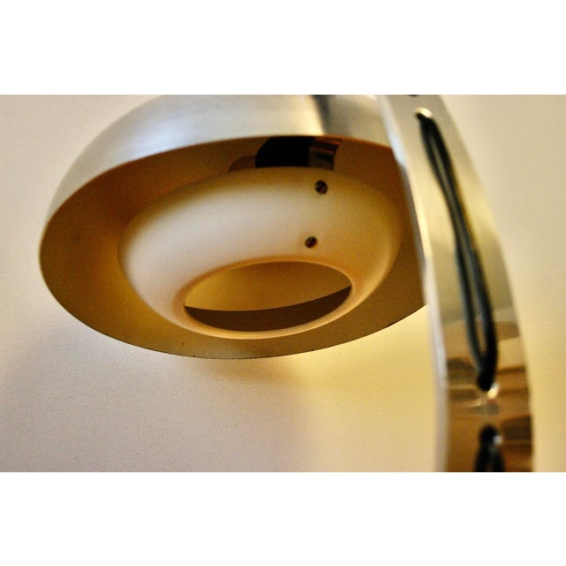 1960s Brushed Aluminum Desk Lamp by Agelo Lelli for Arredoluce, 1960 For Sale - Image 5 of 10