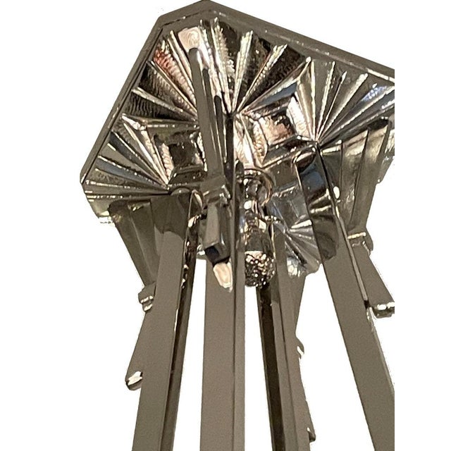 Art Deco Pendant Light from Verrerie d'Art Degué, 1925 For Sale - Image 11 of 12