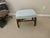 Beautiful pair of Southwood Hickory Chippendale Style Mahogany FootStools/ Ottomans American made, sturdy and strong Light...