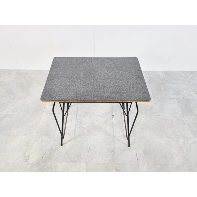 Mid-Century Desk by Willy Van Der Meeren for Tubax, 1950s For Sale - Image 4 of 11