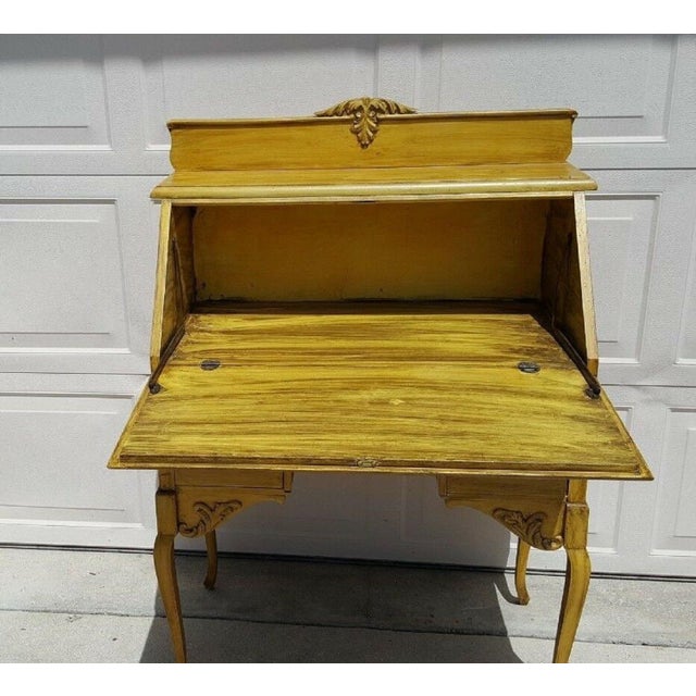 20th Century French Provincial Secretary Desk Chairish