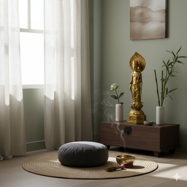 Oriental Metal Bronze Kannon Guan Yin Bodhisattva Holding Lotus Statue For Sale - Image 12 of 14