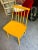1970s Pair of Danish Yellow Mid Century Chairs- a Pair For Sale - Image 4 of 7