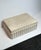 Wood Maitland Smith Ivory Shagreen and Fluted Stone Rectangular Fluted Box For Sale - Image 7 of 12