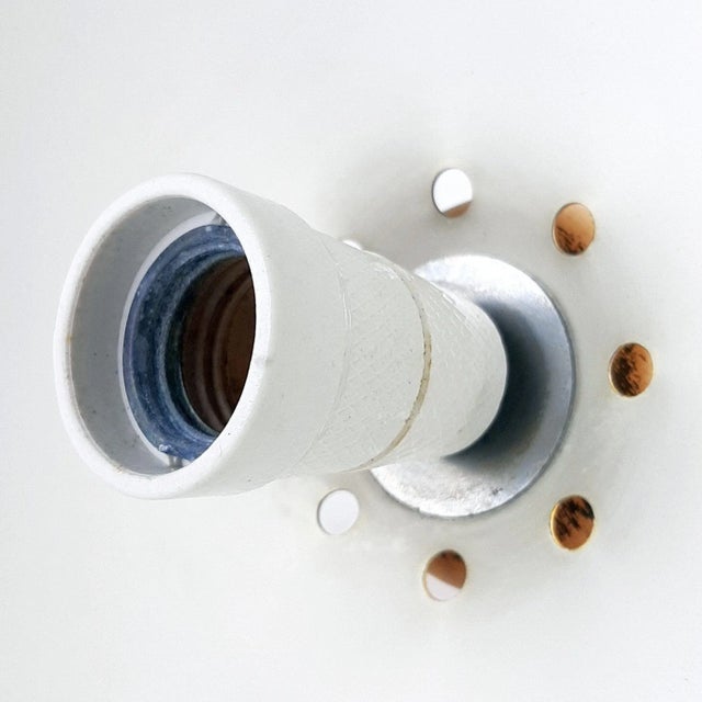 Metal Pendant Lamp from Sijaj Hrastnik, 1970s For Sale - Image 9 of 11