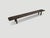 Brown Andrianna Shamaris Teak Wood Long Bench For Sale - Image 8 of 18