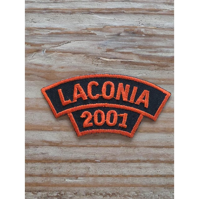 Archival Moto-Culture Asset: 12pc Deadstock Rally Patch Collection (2001–2016) For Sale - Image 9 of 11