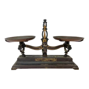 19th Century Early Henry Troemner No. 4 Apothecary Balance Scales