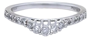 Bespoke 18ct White Gold Wedding Band 0.25ct