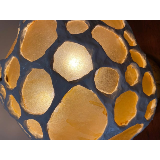 Morchella Mushroom Lamp by Nate Hill For Sale - Image 9 of 11