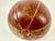 Leather Medicine Ball, Poland, 1950s For Sale - Image 4 of 6