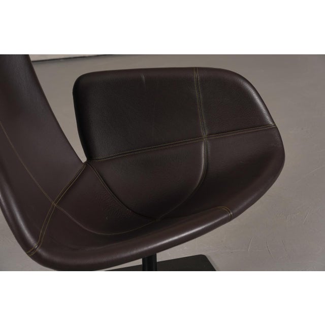 Set of Fjord Lounge Chair and Pouf by Patricia Urquiola for Moroso, Italy, 2000s For Sale - Image 17 of 18