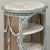 Pair 19th Century French Louis XVI Painted Oval End Tables With Marble For Sale - Image 9 of 16