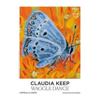 Claudia Keep Waggle Dance Official Exhibition Poster For Sale