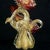 Vintage Murano Red Fish Gold Flecks Coral Reef Tendrils Italian Art Glass Centerpiece Sculpture For Sale In Orlando - Image 6 of 8