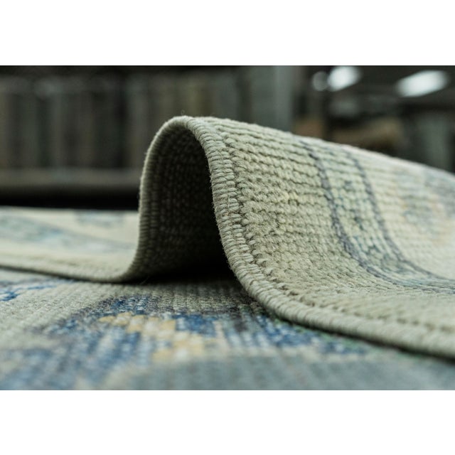 Textile Turkish Oushak Rug 4'x 6' #19172 For Sale - Image 7 of 8